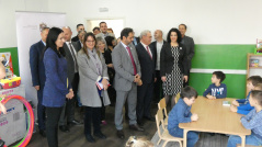 19 November 2019 MP Zaric Kovacevic and UAE Ambassador to Serbia H.E. Mubarak Saeed Al Dhaheri visit “Milan Rakic” elementary in Popovac, Nis City Municipality of Red Cross